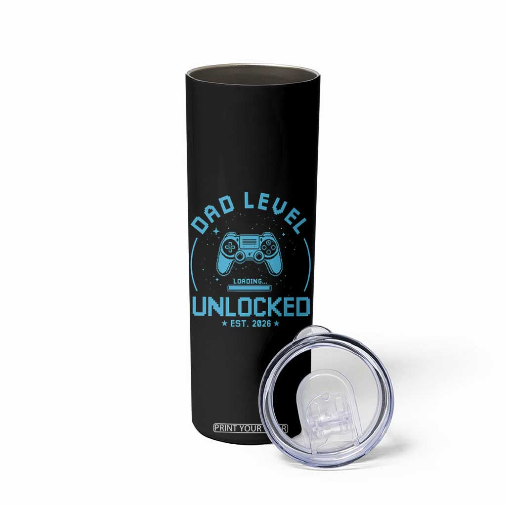 Promoted to Dad 2026 Skinny Tumbler New Dad Gifts for First Time Daddy Fathers Day TS10 Print Your Wear