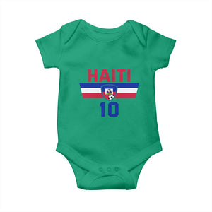 Haiti Haitian Flag Baby Onesie Proud Haitienne Cheer Country Favorite Spirit Game Caribbean Souvenir