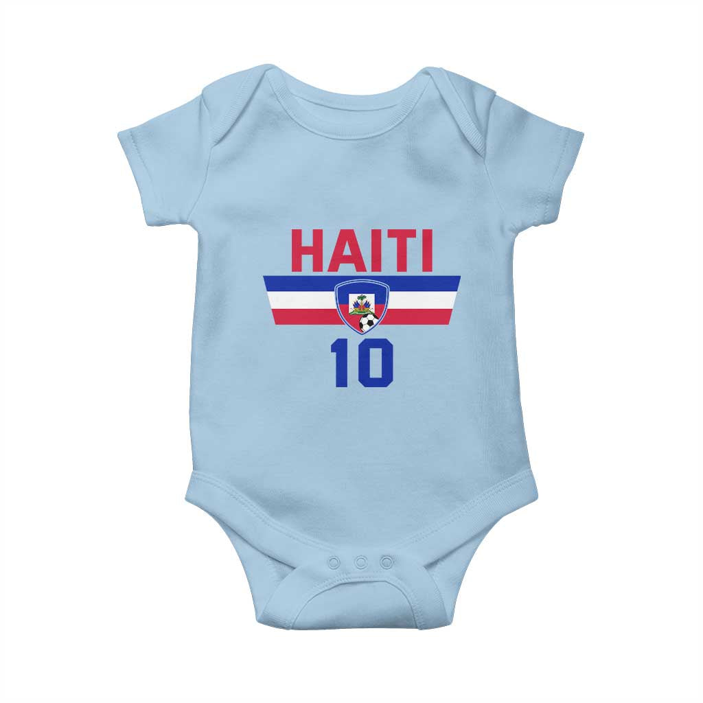 Haiti Haitian Flag Baby Onesie Proud Haitienne Cheer Country Favorite Spirit Game Caribbean Souvenir