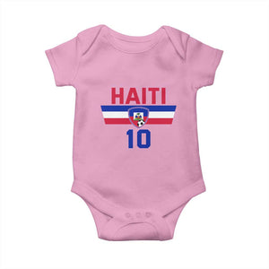 Haiti Haitian Flag Baby Onesie Proud Haitienne Cheer Country Favorite Spirit Game Caribbean Souvenir