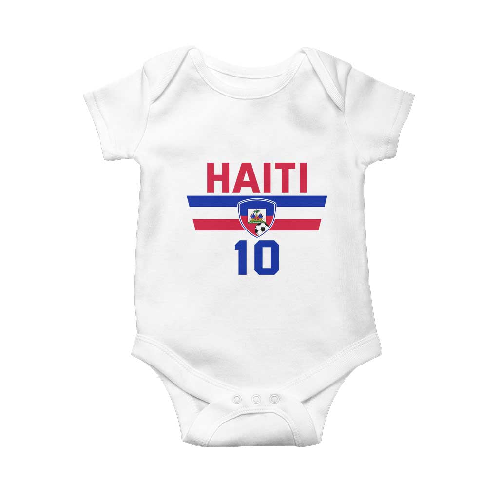 Haiti Haitian Flag Baby Onesie Proud Haitienne Cheer Country Favorite Spirit Game Caribbean Souvenir