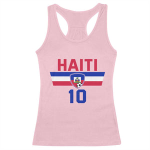 Haiti Haitian Flag Racerback Tank Top Proud Haitienne Cheer Country Favorite Spirit Game Caribbean Souvenir