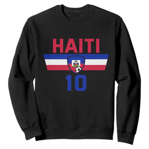 Haiti Haitian Flag Sweatshirt Proud Haitienne Cheer Country Favorite Spirit Game Caribbean Souvenir