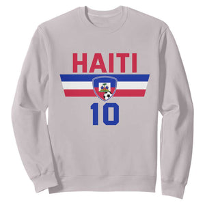 Haiti Haitian Flag Sweatshirt Proud Haitienne Cheer Country Favorite Spirit Game Caribbean Souvenir