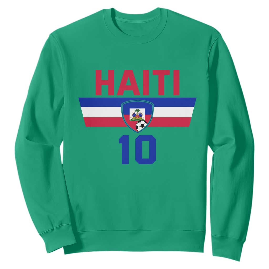 Haiti Haitian Flag Sweatshirt Proud Haitienne Cheer Country Favorite Spirit Game Caribbean Souvenir