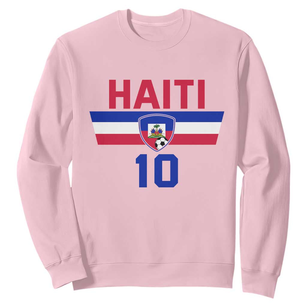 Haiti Haitian Flag Sweatshirt Proud Haitienne Cheer Country Favorite Spirit Game Caribbean Souvenir
