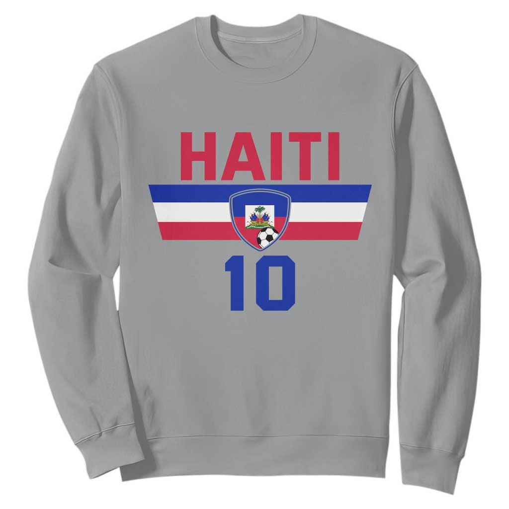 Haiti Haitian Flag Sweatshirt Proud Haitienne Cheer Country Favorite Spirit Game Caribbean Souvenir