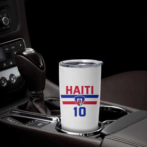 Haiti Haitian Flag Tumbler Cup Proud Haitienne Cheer Country Favorite Spirit Game Caribbean Souvenir