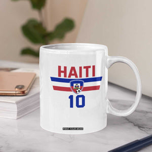 Haiti Haitian Flag Coffee Mug Proud Haitienne Cheer Country Favorite Spirit Game Caribbean Souvenir