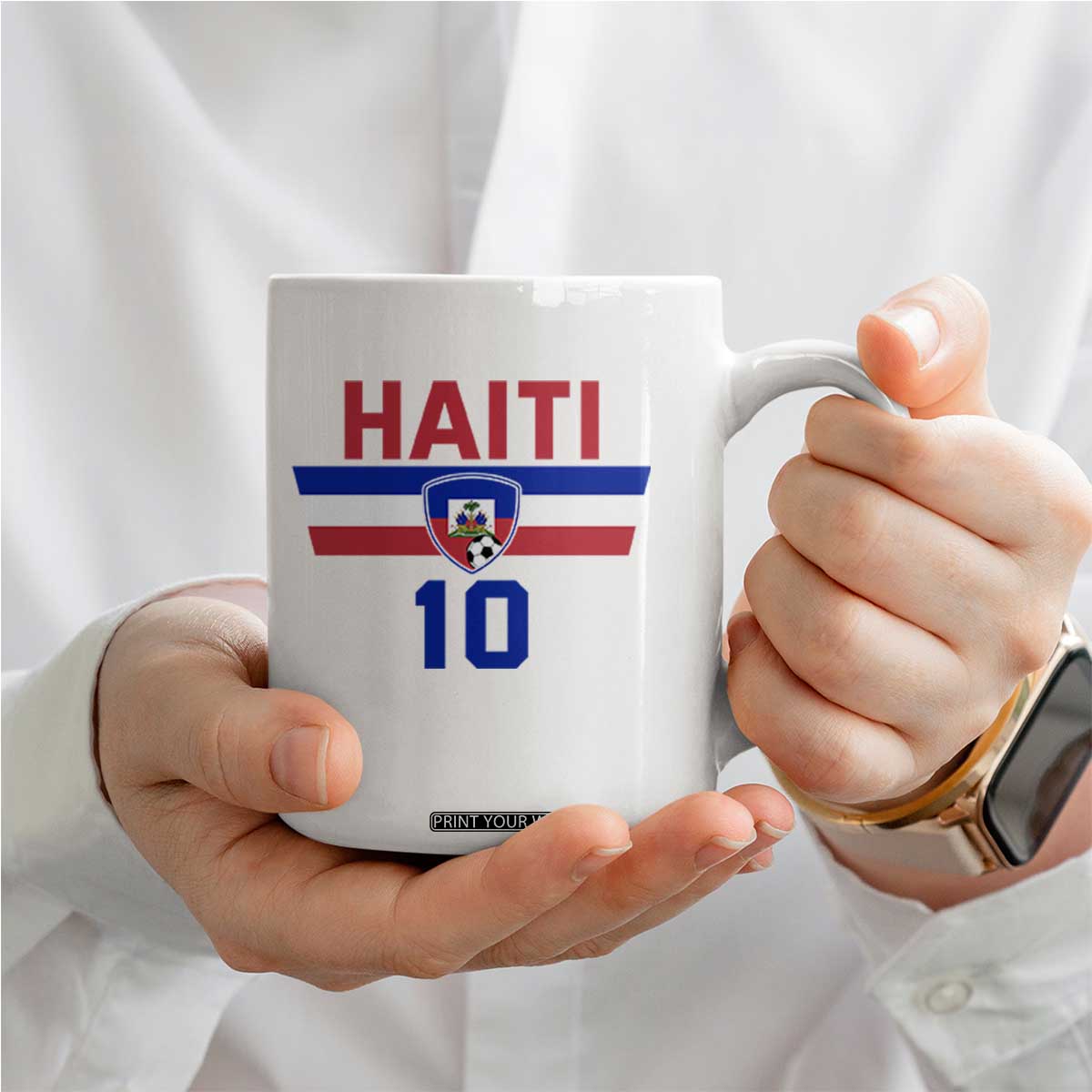 Haiti Haitian Flag Coffee Mug Proud Haitienne Cheer Country Favorite Spirit Game Caribbean Souvenir