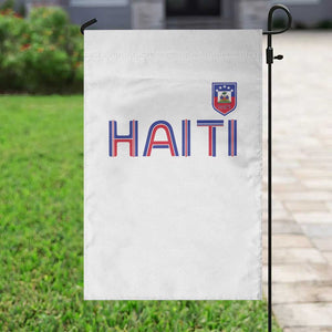Haiti Flag Crest Garden Flag Haitian Pride National Heritage Patriotic Graphic