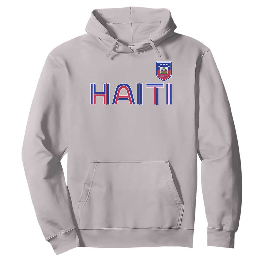 Haiti Flag Crest Hoodie Haitian Pride National Heritage Patriotic Graphic