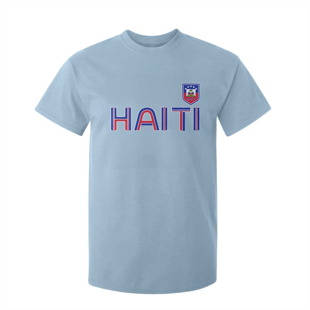 Haiti Flag Crest T Shirt For Kid Haitian Pride National Heritage Patriotic Graphic