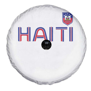 Haiti Flag Crest Spare Tire Cover Haitian Pride National Heritage Patriotic Graphic
