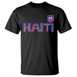 Haiti Flag Crest T Shirt Haitian Pride National Heritage Patriotic Graphic