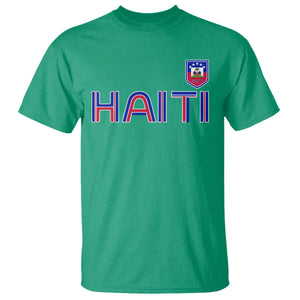 Haiti Flag Crest T Shirt Haitian Pride National Heritage Patriotic Graphic