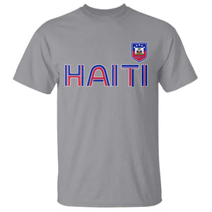 Haiti Flag Crest T Shirt Haitian Pride National Heritage Patriotic Graphic