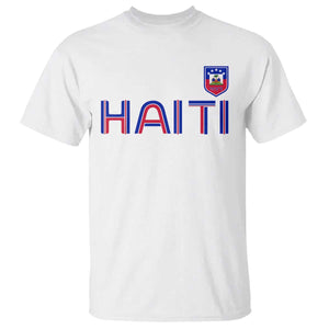 Haiti Flag Crest T Shirt Haitian Pride National Heritage Patriotic Graphic
