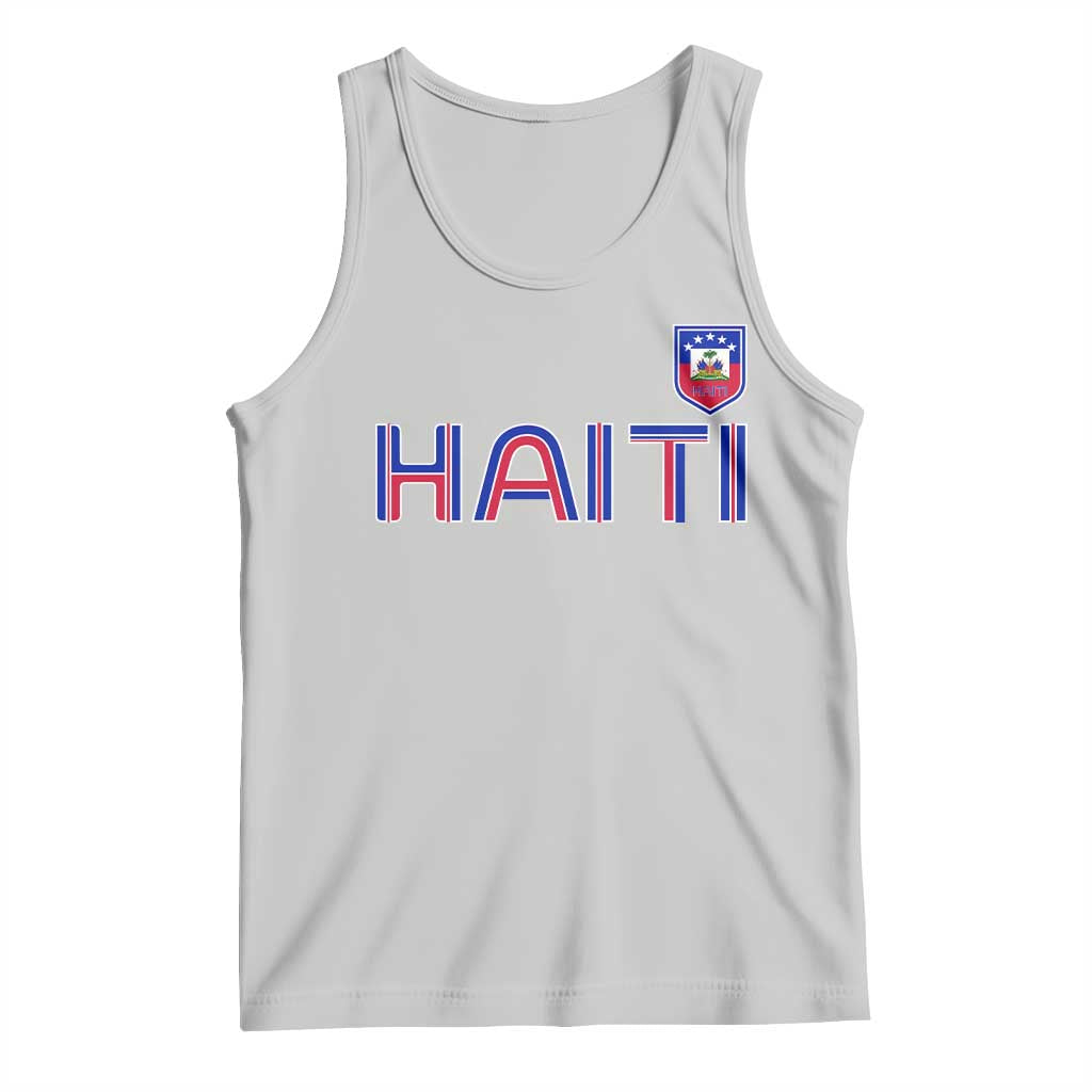 Haiti Flag Crest Tank Top Haitian Pride National Heritage Patriotic Graphic