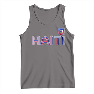 Haiti Flag Crest Tank Top Haitian Pride National Heritage Patriotic Graphic