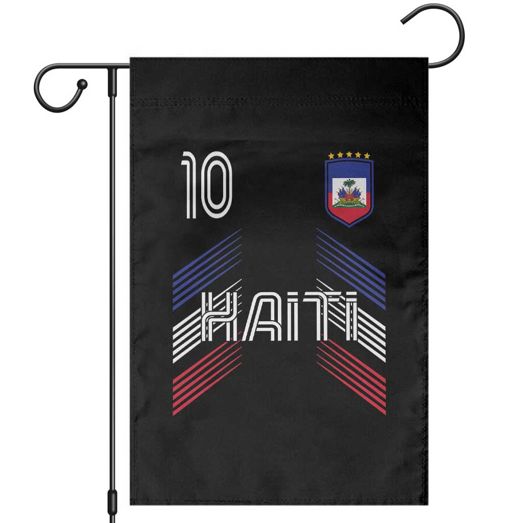 Haiti Soccer Garden Flag Haitian Football Fan Pride National Team Support Graphic