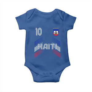 Haiti Soccer Baby Onesie Haitian Football Fan Pride National Team Support Graphic