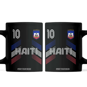 Haiti Soccer Coffee Mug Haitian Football Fan Pride National Team Support Graphic
