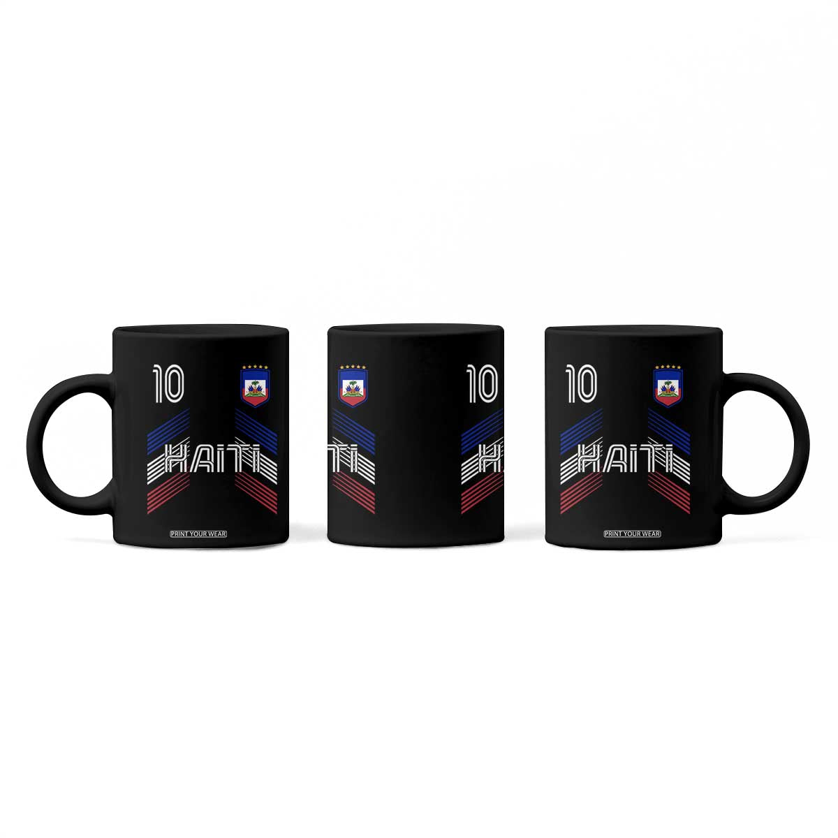 Haiti Soccer Coffee Mug Haitian Football Fan Pride National Team Support Graphic
