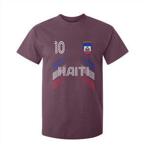 Haiti Soccer T Shirt For Kid Haitian Football Fan Pride National Team Support Graphic