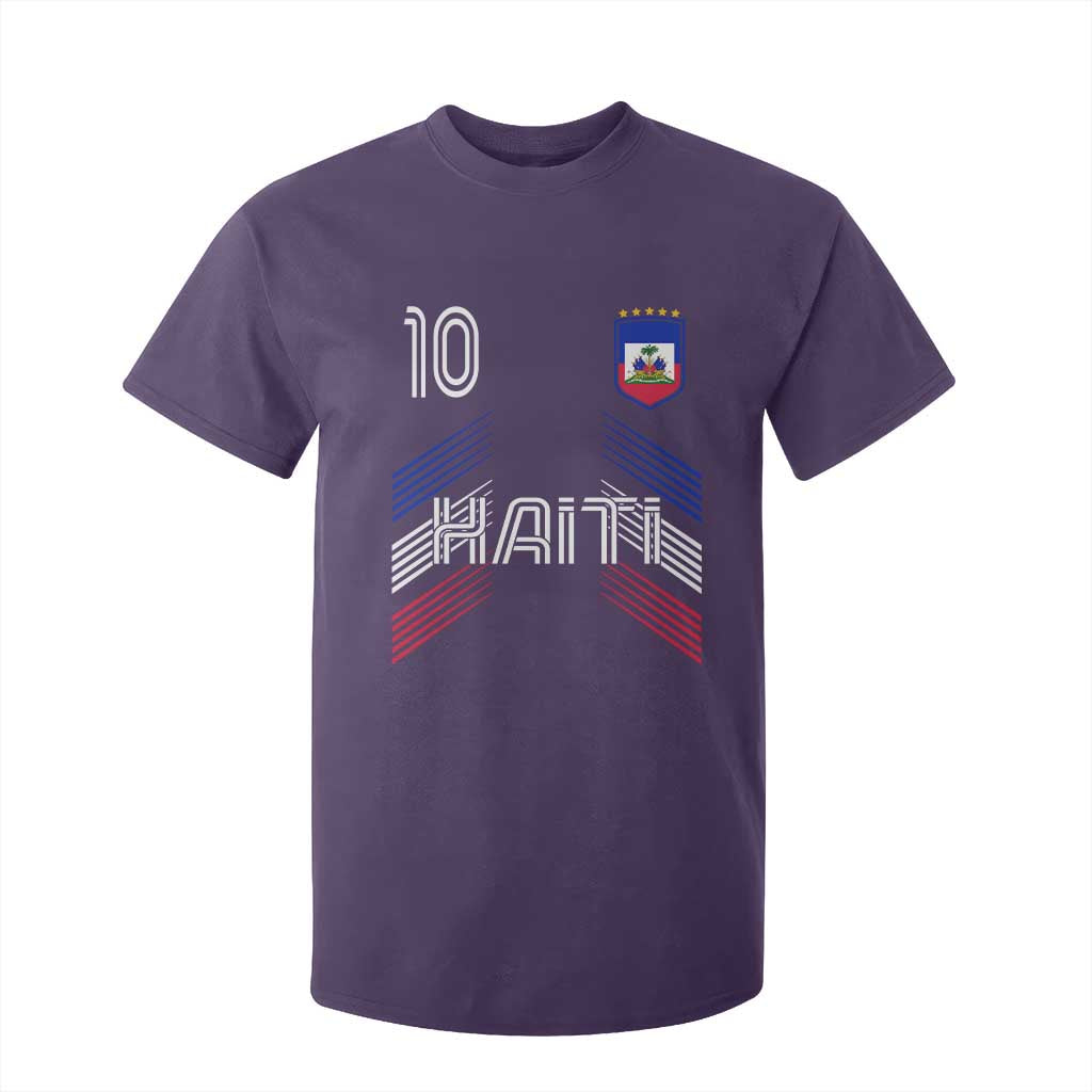 Haiti Soccer T Shirt For Kid Haitian Football Fan Pride National Team Support Graphic