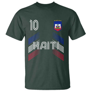 Haiti Soccer T Shirt Haitian Football Fan Pride National Team Support Graphic