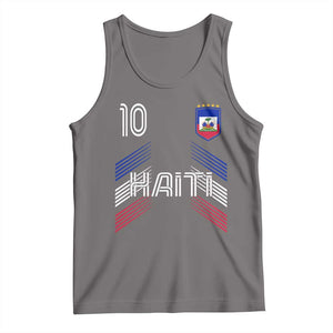 Haiti Soccer Tank Top Haitian Football Fan Pride National Team Support Graphic