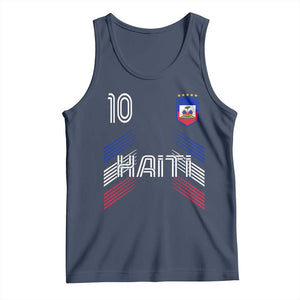 Haiti Soccer Tank Top Haitian Football Fan Pride National Team Support Graphic