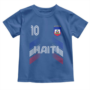 Haiti Soccer Toddler T Shirt Haitian Football Fan Pride National Team Support Graphic