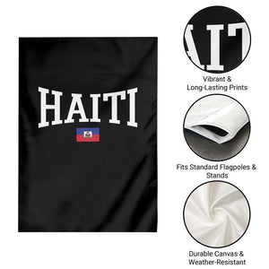 Haiti Haitian Flag Caribbean Souvenir Garden Flag Vintage Varsity Sports