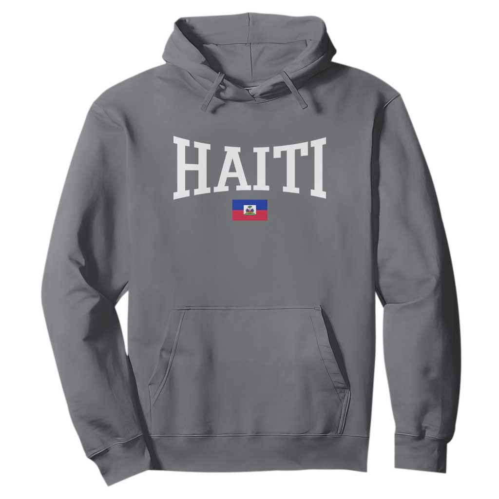 Haiti Haitian Flag Caribbean Souvenir Hoodie Vintage Varsity Sports