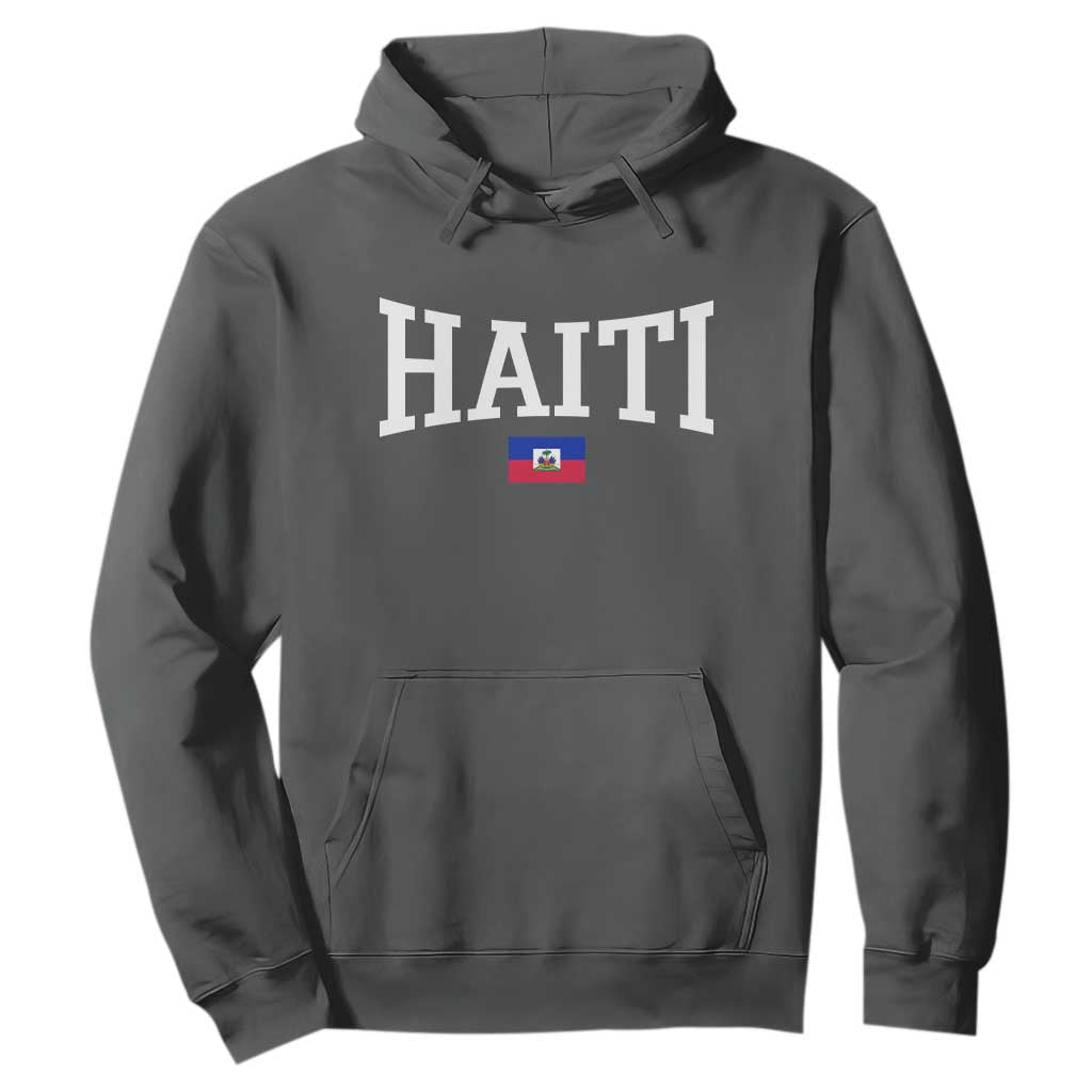 Haiti Haitian Flag Caribbean Souvenir Hoodie Vintage Varsity Sports