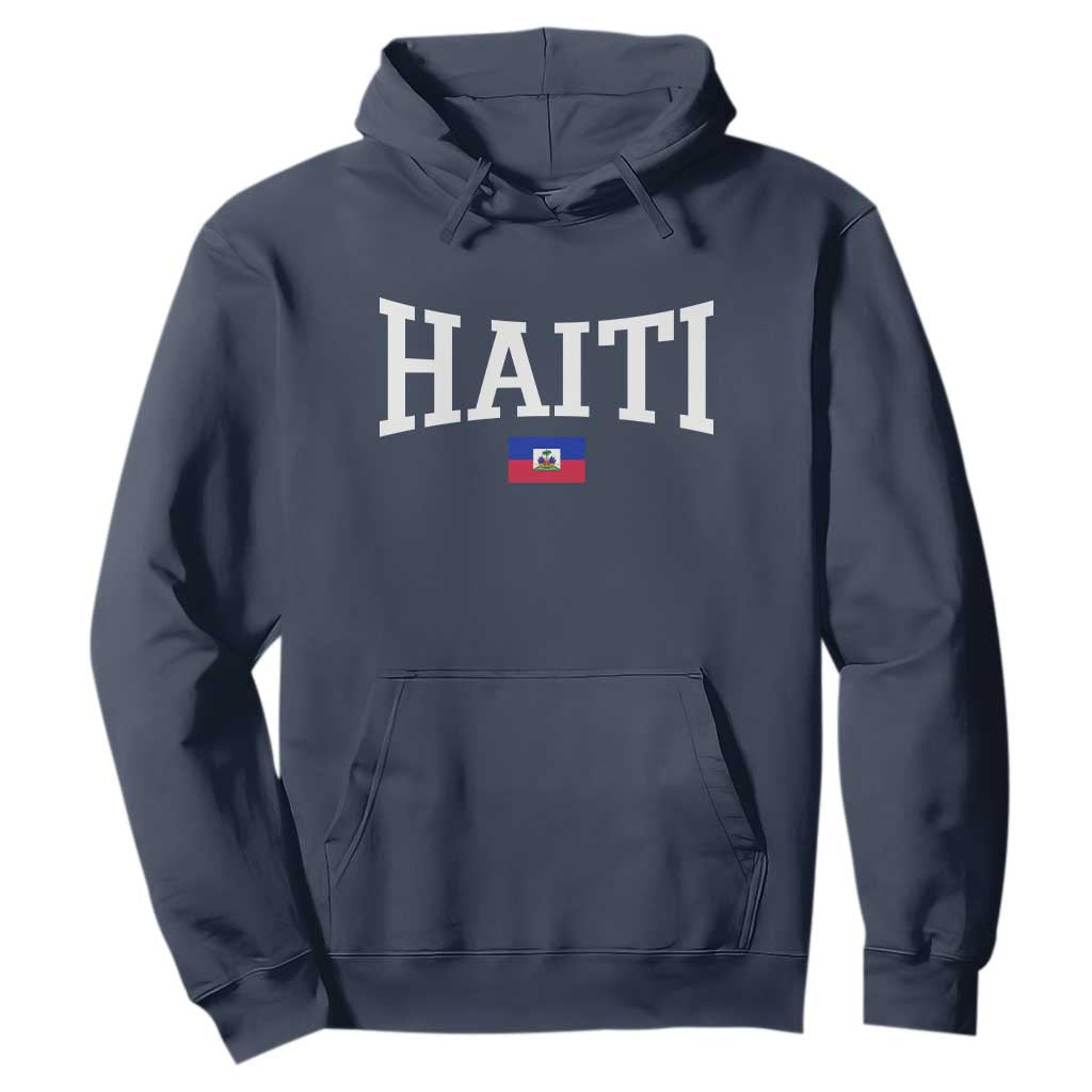 Haiti Haitian Flag Caribbean Souvenir Hoodie Vintage Varsity Sports