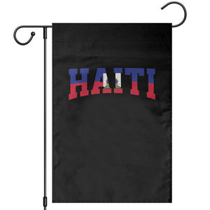 Vintage Haiti Garden Flag Varsity Haitian Flag Classic Haitian Pride College Style