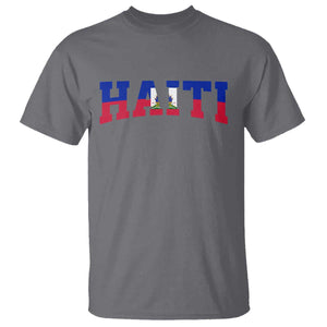 Vintage Haiti T Shirt Varsity Haitian Flag Classic Haitian Pride College Style