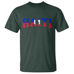 Vintage Haiti T Shirt Varsity Haitian Flag Classic Haitian Pride College Style