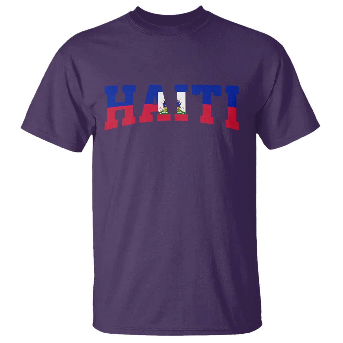 Vintage Haiti T Shirt Varsity Haitian Flag Classic Haitian Pride College Style