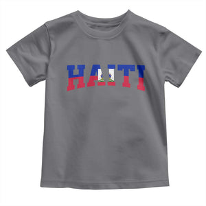 Vintage Haiti Toddler T Shirt Varsity Haitian Flag Classic Haitian Pride College Style