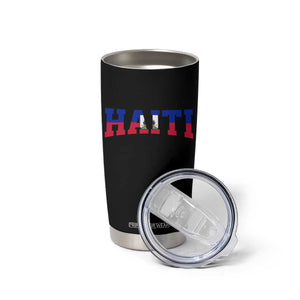 Vintage Haiti Tumbler Cup Varsity Haitian Flag Classic Haitian Pride College Style