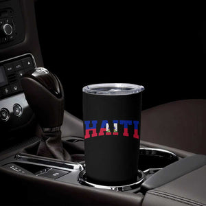 Vintage Haiti Tumbler Cup Varsity Haitian Flag Classic Haitian Pride College Style