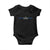 El Salvador Baby Onesie Vintage Salvadoran Flag Independence Day TS10 Black Print Your Wear