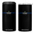 El Salvador 4 in 1 Can Cooler Tumbler Vintage Salvadoran Flag Independence Day TS10 One Size: 16 oz Black Print Your Wear