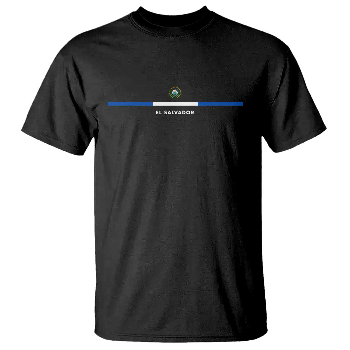 El Salvador T Shirt Vintage Salvadoran Flag Independence Day TS10 Black Print Your Wear