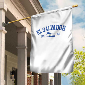Vintage El Salvador Map Garden Flag Salvadoran Independence Day Jersey Letters TS10 Print Your Wear