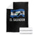 El Salvador Flag Throw Blanket Salvadoran Pride Torogoz Bird Palm Tree Volcano TS10 Black Print Your Wear